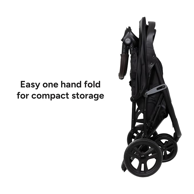 Baby Trend EZ Ride DLX Stroller Travel System (with EZ-Lift Plus Infant Car Seat), Dash Midnight