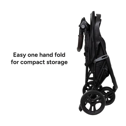 Baby Trend EZ Ride DLX Stroller Travel System (with EZ-Lift Plus Infant Car Seat), Dash Midnight