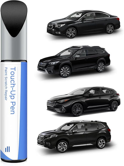 D4S Crystal Black Pearl Touch Up Paint Compatible with Subaru Exact Match Chips and Nicks Touch Up