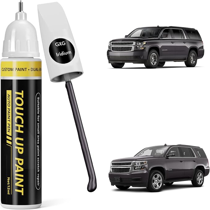 (Iridium (GXG) Car Touch Up Paint for GMC, Car Paint Scratch Repair Kit, Quick & Easy Solution, 2 in 1 Scratch Remover Pen with Color-Matched