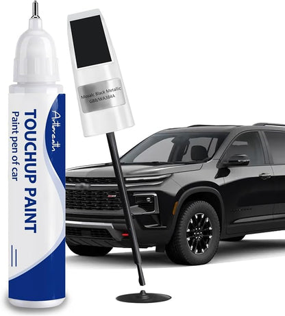 Mosalc Black Metallic(GB8/WA384A) Touch Up Paint for Chevrolet-Exact Match–Chips and Nicks Car Paint Scratch Repair Kit Automotive Paint Pen for Silverado/Equinox EV/Tahoe/Colorado/Blazer/Express