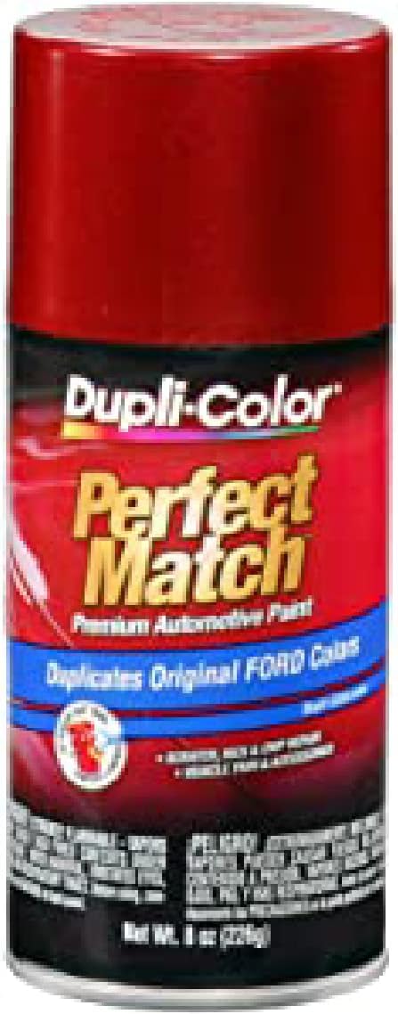 Dupli-Color EBFM03177 Perfect Match Automotive Spray, Ford Electric Currant Red Metallic, EG â€“ 8 oz. Aerosol Can