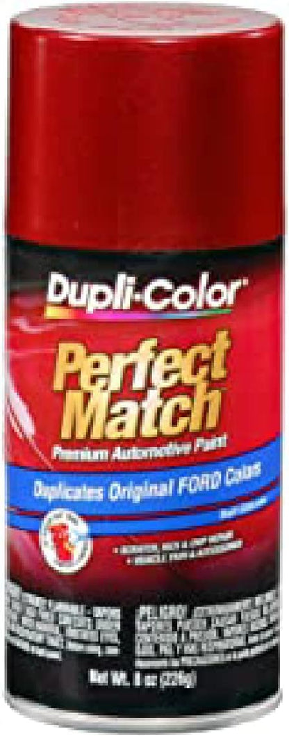 Dupli-Color EBFM03177 Perfect Match Automotive Spray, Ford Electric Currant Red Metallic, EG â€“ 8 oz. Aerosol Can