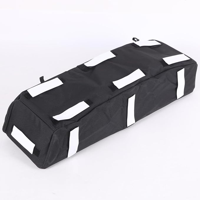 Aunginsy 1PCS Trunk Organizer Compatible with Toyota FJ Cruiser 2007-2021+, Car Right Side Trunk Storage Bag Backseat Hanging Storage Multi-Compartment Space Saving Accessories, With USA Flag Pattern