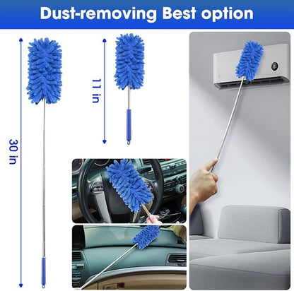 Car Cleaning Kit, Car Interior Detailing Kit with High Power Handheld Vacuum Cordless Rechargeable, Detailing Brush Set, Windshield Cleaner, Complete Auto Accessories for Men, Women Gift