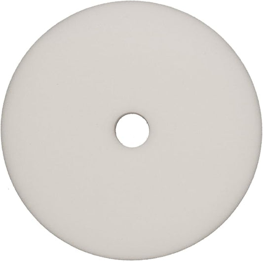 RUPES 9.DA180S Pack of 6 White D-A Ultra-Fine Polishing Foam Pads 180mm | Ideal for Paint Correction & Gloss Enhancement | Extremely Fine Defect Removal | Compatible with 6" Backing Plate