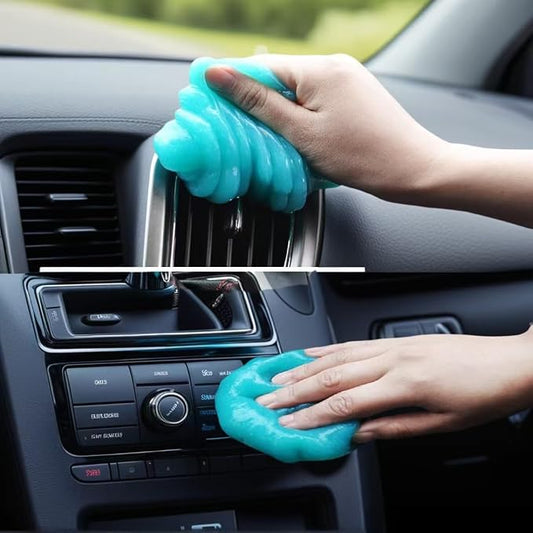 HQ+ Car Cleaning Gel Dust Cleaning Gel for Car Car Cleaning Gel Putty Reusable,Auto Detailing Tools Accessories,Essential Tools for Car Interior Cleaning.