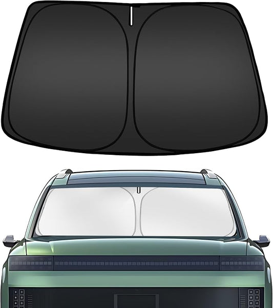 ARISMOTOR Windshield Sun Shade for Hyundai Ioniq 9 Ioniq9 2025-2026, Custom Fit Foldable Front Window Sunshade Sun Visor Protector, Block UV Rays Keep Your Car Cooler