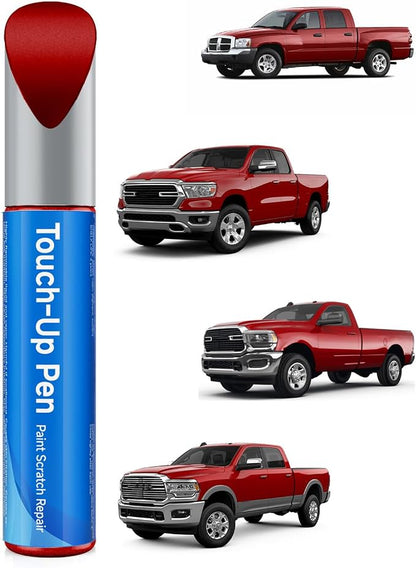 Flame Red PR4/TR4 Car Touch Up Paint Compatible with Dodge – Scratch Repair Kit, Exact OEM Color Match, Scratch & Rust Repair, Car, Truck & SUV Paint Fix