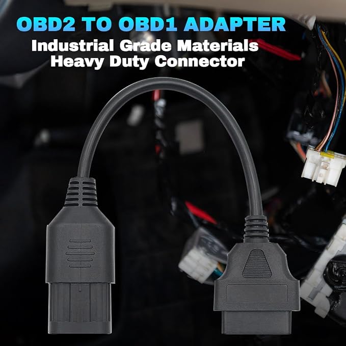 8 Pin OBD1 to 16 Pin OBD2 Adapter Cable Fit for Older Polaris,OBD1 to OBD2 Convertor Adapter Cable Compatible Older Polaris ATV Motorcycle Slingshot,RZR, Ranger, General, Sportsman, ACE,etc