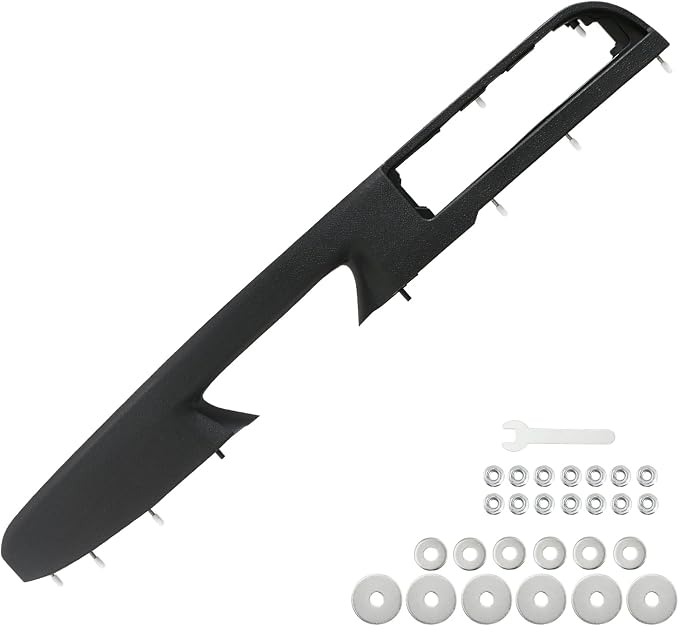 80994 Upgraded Door Armrest Repair Front Right Side Door Panel Handle Black Compatible with 2010-2014 Chevy Silverado Suburban Avalanche Tahoe,GMC Sierra Yukon Replaces 84127325