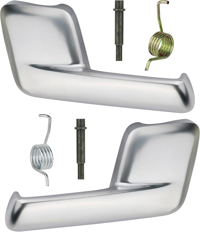 TQPONLY 1 Pair Interior Door Handle Driver and Passenger Side,Compatible with 2003-2006 Ford Expedition Front or Rear,Inner Handle Inside Door Lever