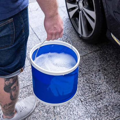 Seal Skin Covers 6pcs Car Wash Kit, Complete Car Wash Bucket Set with Brush, Microfiber Cloth Car Washing Accessories - Car Cleaning Supplies Kit - Ideal for Car Washing Kit & Motorcycle Wash