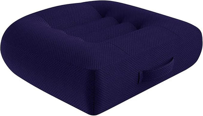 Seat Cushions for Office Chairs, Desk Chair Cushion for Long Sitting, Office Chair Pad Sitting Seat Pillow for Office Chair, Trucks,Car, Home,Wheelchair, Angle Lift Seat Cushion