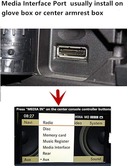 AMI Music Interface to Type C Adapter Aux Type C Cable Compatible with MB for 17 Pro Max Air 16 16 Pro Max 15 15 Plus 15 Pro Max Android Galaxy