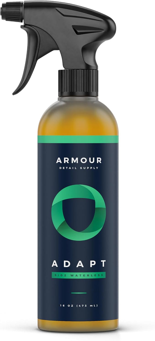 Armour Detail Supply - Adapt Waterless Wash & Quick Detailer and Multi-Use Formula, Streak-Free, UV Protection, Scratch Reducer (1 Pint)