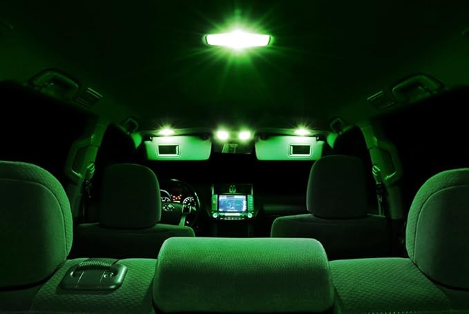 XtremeVision Interior LED for Lexus LS460 LS600h 2007-2014 (13 Pieces) Green Interior LED Kit + Installation Tool