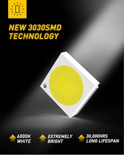 AUXITO CANBUS Error Free 31mm (1.25 inch) DE3175 DE3021 Festoon LED Bulbs 3030 Chipset 6000K White LED Replacement for Interior Map Dome and Exterior Marker License Plate Lights(Pack of 4)