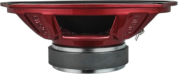 DS18 PRO-X698 BM Loudspeaker - 6x9", Midrange, Red Aluminum Bullet, 400W Max, 200W RMS, 8 Ohms - Premium Quality Audio Door Speakers for Car,Truck and Motorcycle Stereo Sound System (1 Speaker)