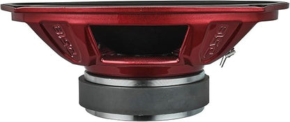 DS18 PRO-X698 BM Loudspeaker - 6x9", Midrange, Red Aluminum Bullet, 400W Max, 200W RMS, 8 Ohms - Premium Quality Audio Door Speakers for Car,Truck and Motorcycle Stereo Sound System (1 Speaker)