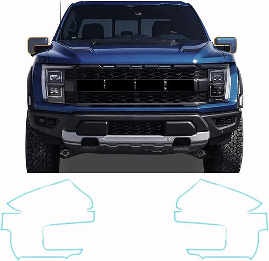 for Ford F-150 2022-2026 TPU PPF Paint Protective Film Custom Fit Clear Coating Paint Protection Film, Scratch Resistant & Self Healing Armor Shield Guard Finishing Accessories for Rearview