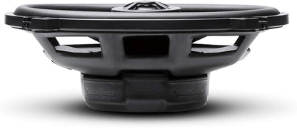 Rockford Fosgate P1462 Punch 4"x 6" 2-Way Coaxial Full Range Speakers - Black (Pair)
