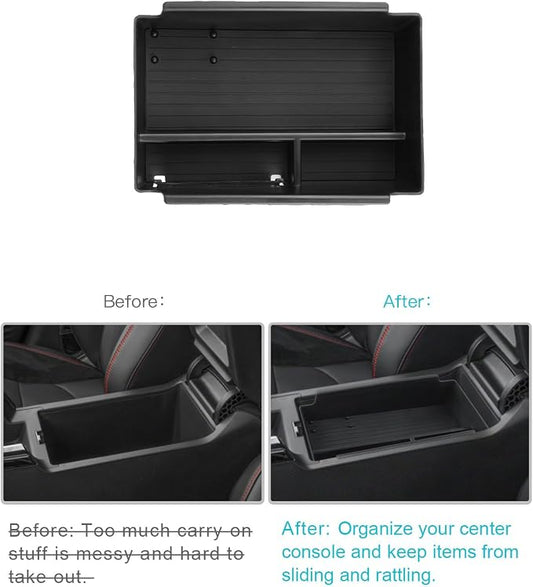 CDEFG for 2025 2026 ADX Center Console Organizer for 2025 2026 ADX Accessories Middle Console Organizer Armrest Storage Box