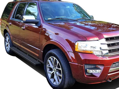 APS Running Boards 5 inches Matte Black Compatible with Ford Expedition 2003-2017 (Exclude EL Model) (Not Fit Funkmaster Flex Edition) Stainless Steel (Nerf Bars Side Steps Side Bars)