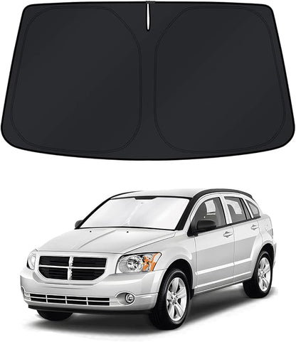 KUST Windshield Sun Shade for 2007–2012 Dodge Caliber Accessories Window Shade Sun Visor Foldable Block UV Rays Keep Car Cooler