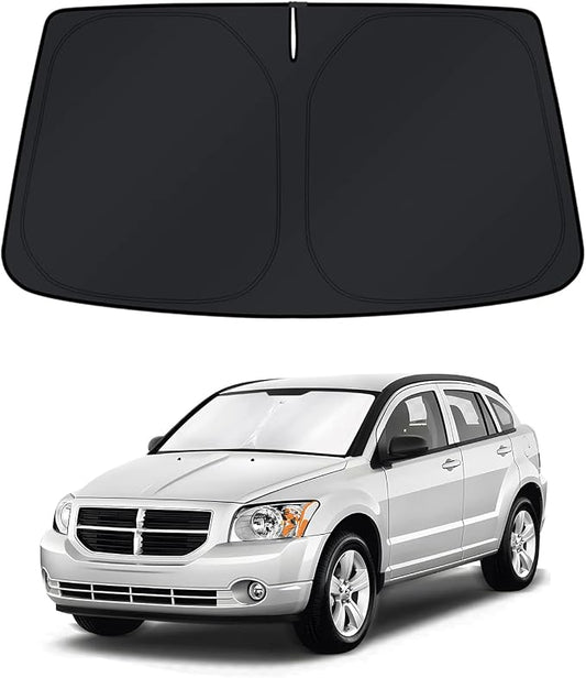 KUST Windshield Sun Shade for 2007–2012 Dodge Caliber Accessories Window Shade Sun Visor Foldable Block UV Rays Keep Car Cooler