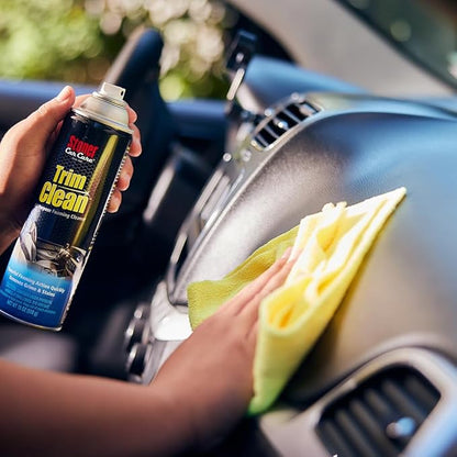Stoner Car Care 91134-6PK Trim Clean – All-Purpose Foaming Automotive Interior Cleaner, Fast-Acting Formula Quickly Removes Grime, Dirt & Stains from Trim, Consoles & Plastics – 18 oz (Pack of 6)