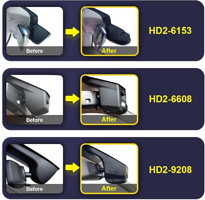Fitcamx 4K Dash Cam Suitable for BMW X3 X3 M 2018-2024 M40i Sdrive Xdrive30i 30eG01 (HD2-6153), OEM Style, UHD 2160P Video, Built-in WiFi & APP, Loop Recording, G-Sensor, Plug&Play, 64GB Card