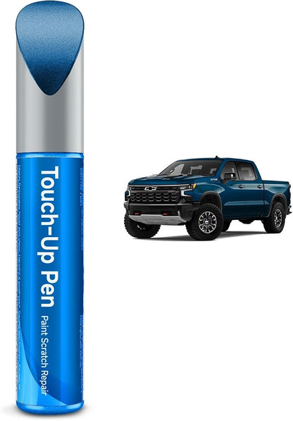 G1K/WA409Y Sacre Blue Pearl Touch Up Paint Compatible with Chevrolet GMC Buick Cadillac Exact Match Touch Up Paint Car Scratch Repair
