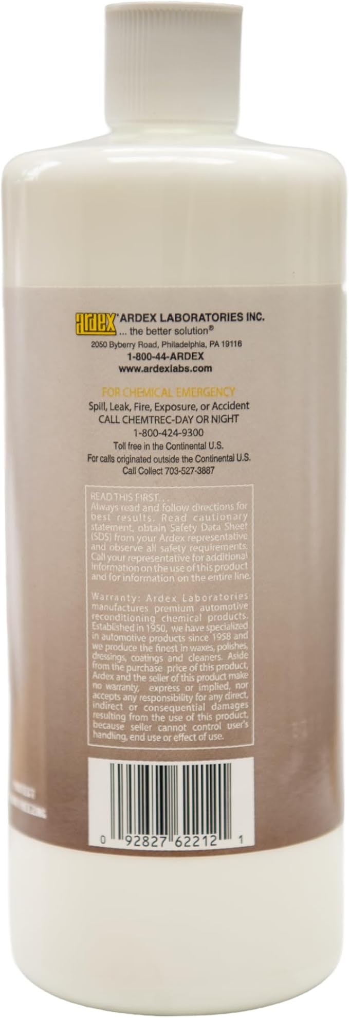Ardex Leather Perfect Professional Car Detailing Interior Cleaner & Conditioner - Deep Cleaning Formula Restores, Softness - Safe for Auto, Marine & Home Leather Surfaces
