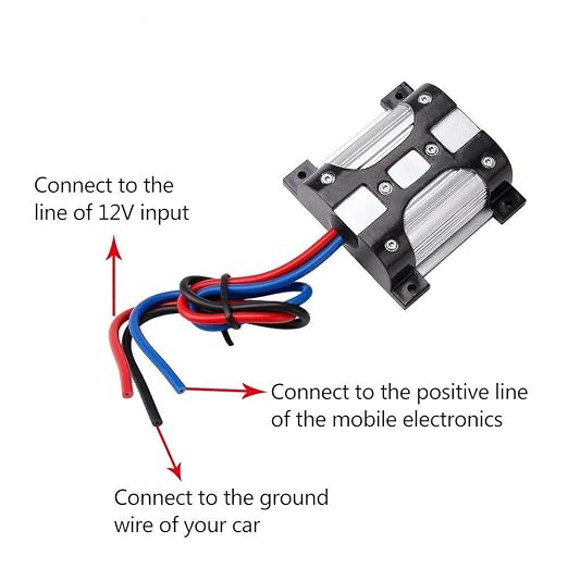 Mr.Ho 10 AMP 12V Car Audio Radio Amplifier Noise Suppressor and Stereo Filter with Ground Loop Isolator