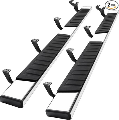 COMNOVA 6 Inch Running Boards Compatible with 2022-2026 Toyota Tundra Crewmax Cab. Tundra Running Boards Nerf Bars Rock Sliders, Side Steps Made with Stainless Steel.