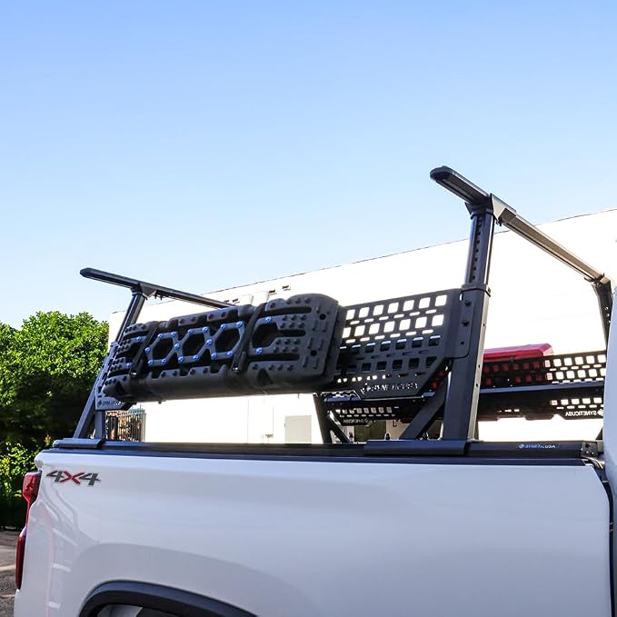 Syneticusa AR Automatic Retractable Truck Bed Cover with Rack Panels for Ford F-150 2004–2026 | 6’7” (78.9”) Bed | Aluminum Hard Tonneau Cover | One-Person Installable | Waterproof, Low-Profile