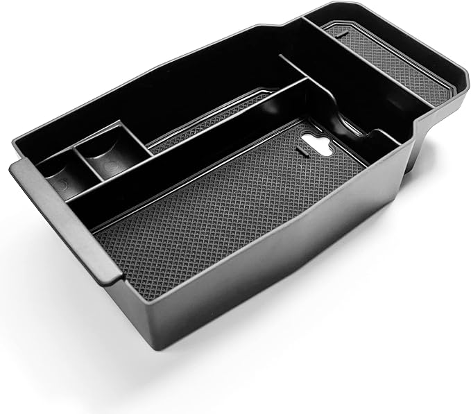 CDEFG 2023 2024 2025 2026 CX-50 Center Console Organizer Tray for 2023 2024 2025 2026 Mazda CX-50 Middle Console Armrest Storage Box 2023-2026 CX50 Accessories(Black)