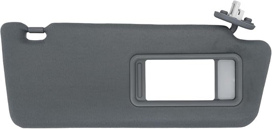 NHILES Passenger Right Side Sun Visor Replacement Fits for Toyota Tacoma 2005-2015 Sunshade with Light 7431004120B0 Color Dark Gray