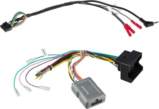 Scosche LPVW25 LINK+ Factory Stereo Replacement Audio Interface Adapter - Compatible with Select 2011-15 Volkswagen Vehicles - Car Radio Wiring Harness - Retains Steering Wheel Control & OEM Amplifier