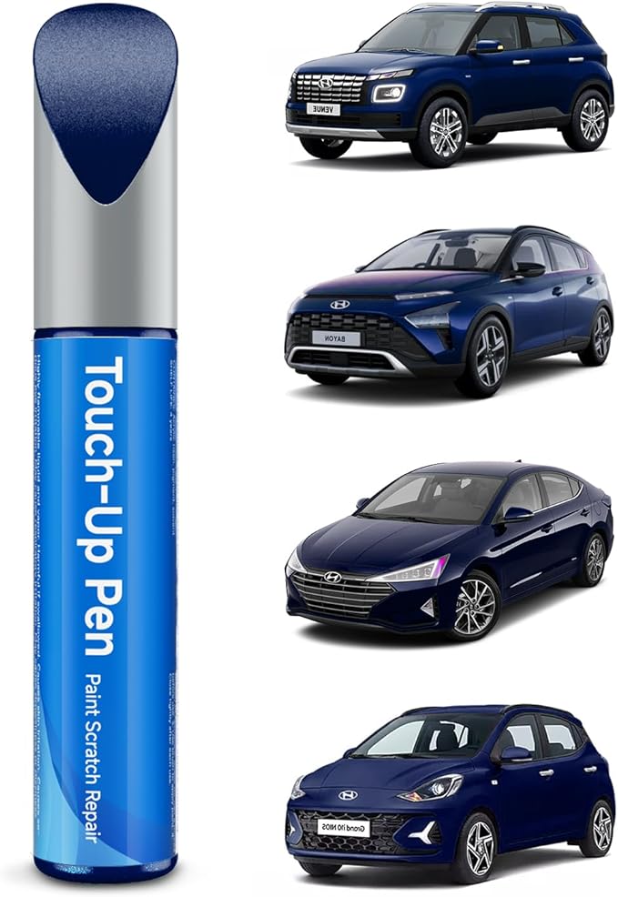 YP5 Intense Blue Touch Up Paint Compatible with Hyundai Exact Match Touch Up Paint Car Scratch Repair