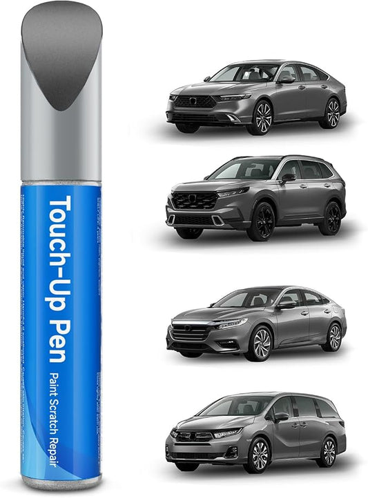 Touch Up Paint Compatible with Honda Exact Match Touch Up Paint Car Scratch Repair (Urban Gray Pearl（NH-912P）)