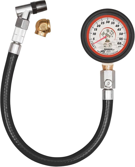 Longacre 52-52004 0-60 PSI Tire Pressure Gauge, 2 Inch