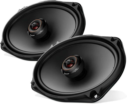 Pioneer D-Series TS-D69F 6” x 9” 2-Way Speakers (Pair) – 330W Max, Balanced Sound + Smooth Treble, Ideal Factory Upgrade, Add an Amplifier for Even Better Performance