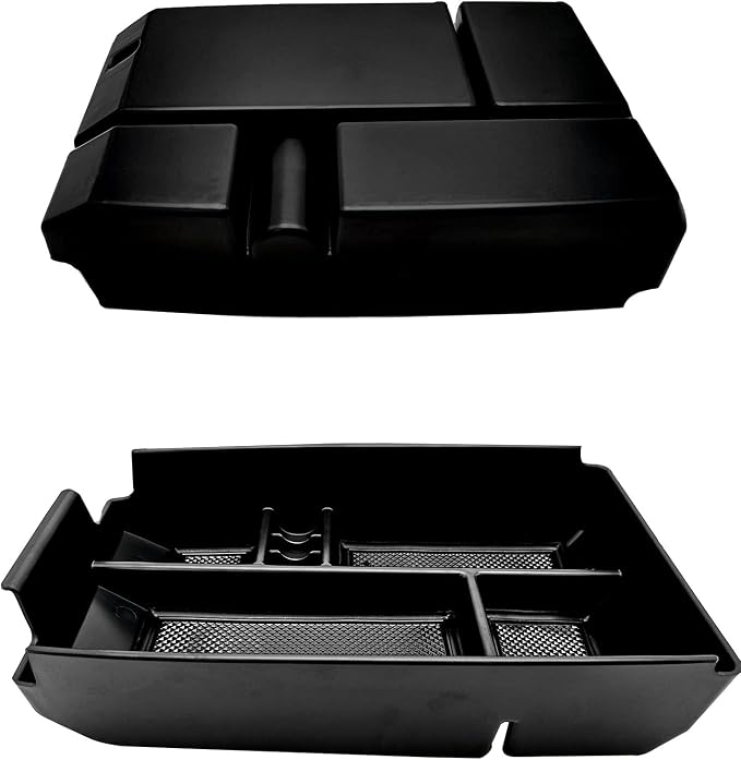 Center Console Organizer Interior Storage Box Fits for Ford Escape 2020 2021 2022 2023 2024 2025 2026 and 2021 2022 2023 2024 2025 2026 Bronco Sport Accessories