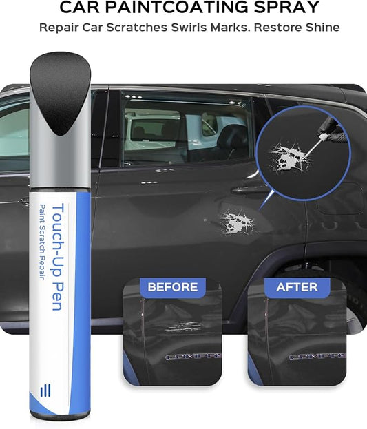 PAU/LAU Granite Crystal Metallic Touch Up Paint Compatible with Jeep Exact Match Chips and Nicks Touch Up