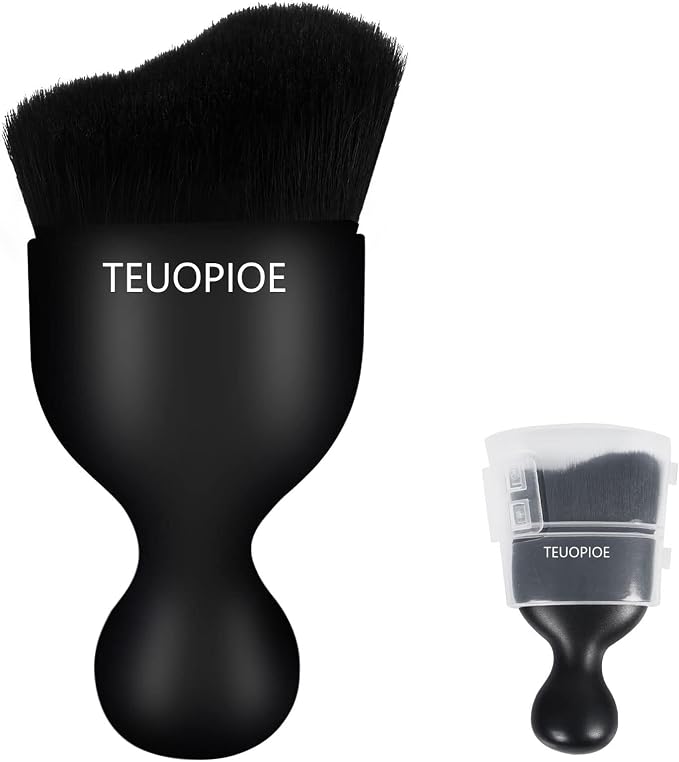2PCS Car Detailing Brush Set Soft Hair Automotive Interior Dusting Brushes for Dashboard, Air Vents, Keyboard, Car Interior Exterior Cleaning, Car Accessories, Auto Dust Brush