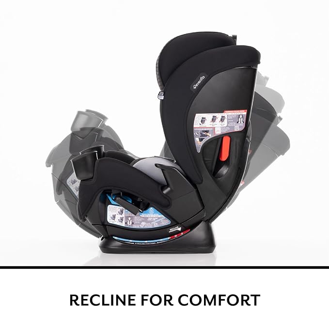 Evenflo All4Stages Slim 4-in-1 Convertible Car Seat (Sanibel Pink)