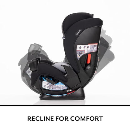 Evenflo All4Stages Slim 4-in-1 Convertible Car Seat (Baldwin Gray)