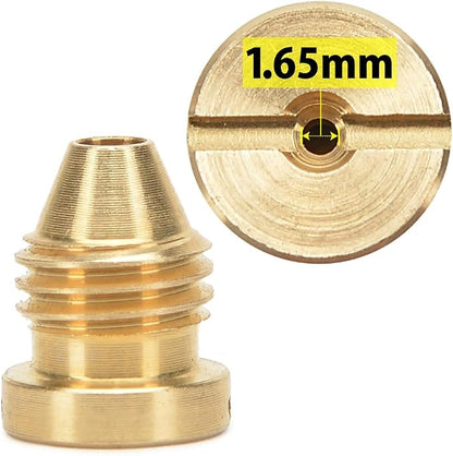 MJJC Foam Cannon Orifice Nozzle (1.65mm Orifice Nozzle for 4061 PSI ~ 4931 PSI pressure washer)